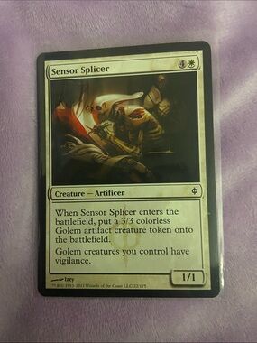 Sensor Splicer Magic: The Gathering Card - White